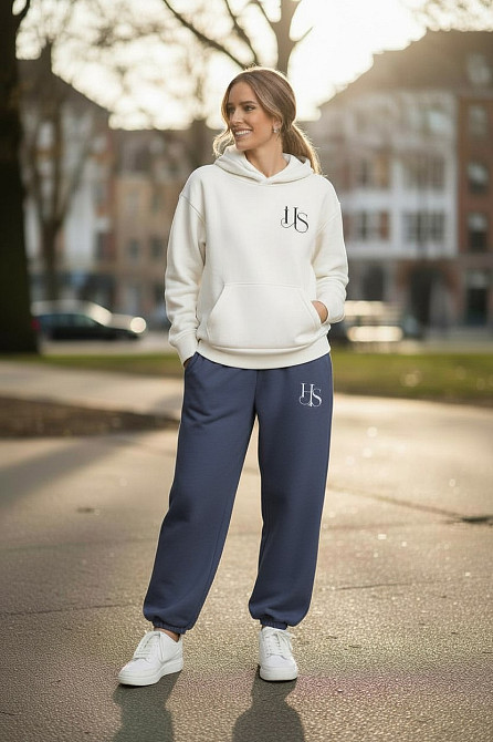 Теплый женский костюм тринитка на флисе Графит 2XL-3XL Харьков - изображение 1