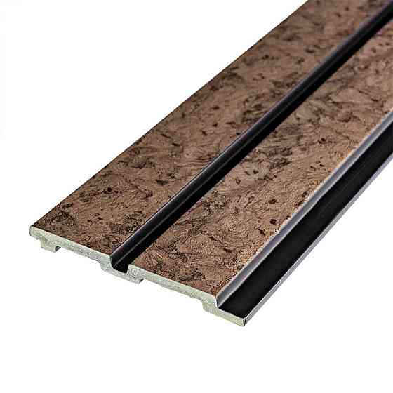 Рейка декоративна PS 2900х120х12мм Шоколадний мармур SW-00001754 Київ