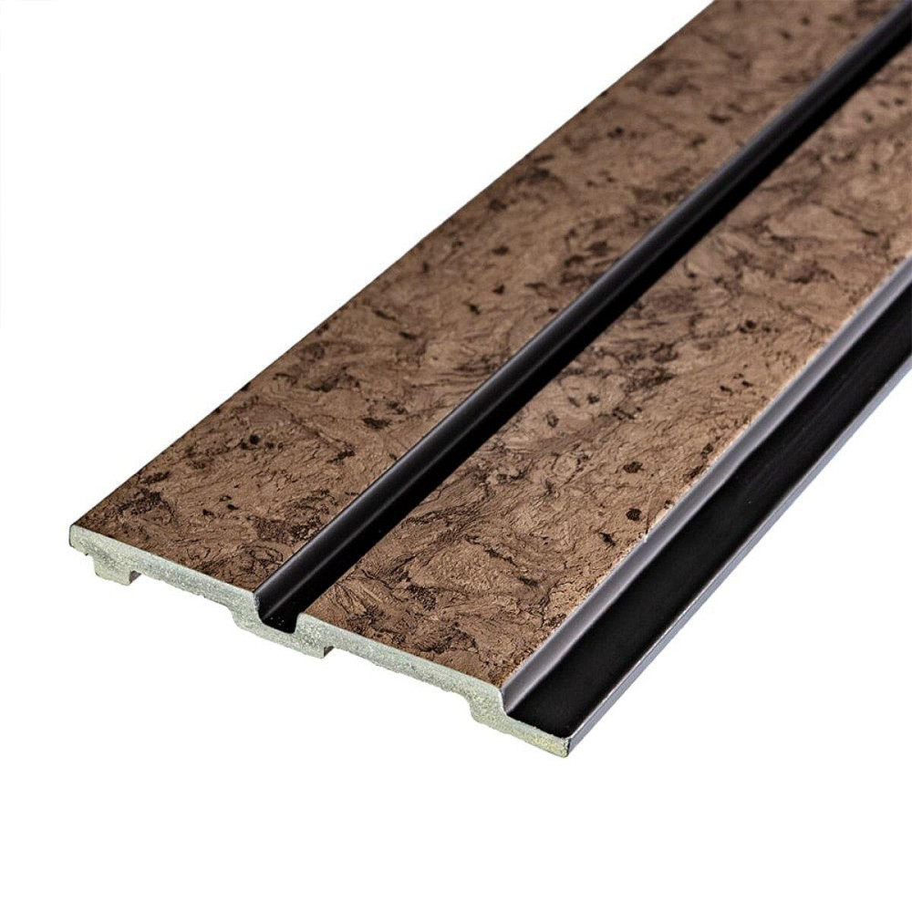 Рейка декоративна PS 2900х120х12мм Шоколадний мармур SW-00001754 Київ - фото 1