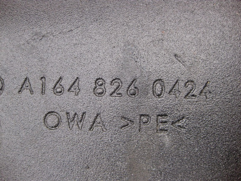 Mercedes-Benz  A1648260424 ПВХ захист заднього блоку SAM GL X164 Одесса - изображение 3