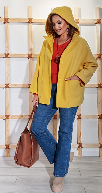 Пальто комфортного силуєта (48) Київ - фото 7