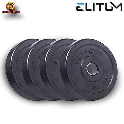 Набор композитные диски (блины) ELITUM для гантелей и штанги 4 штуки по 2,5 кг с диаметром отверстия 30мм Киев