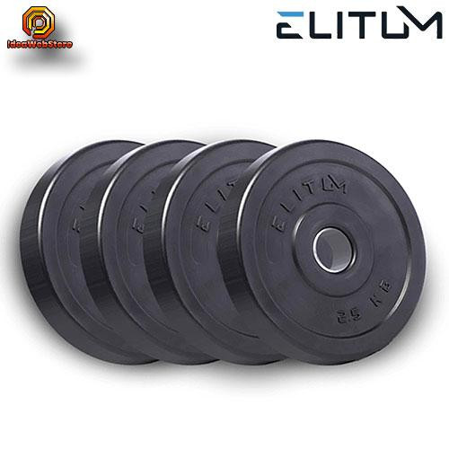 Набор композитные диски (блины) ELITUM для гантелей и штанги 4 штуки по 2,5 кг с диаметром отверстия 30мм Киев - изображение 4