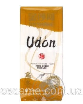 Пшеничная лапша Удон Jinshane 500г Харьков - изображение 1