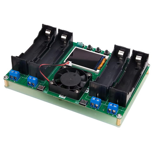 Тестер измеритель емкости сопротивления АКБ 18650 Li-ion с LCD, 4 канала Вінниця - фото 5