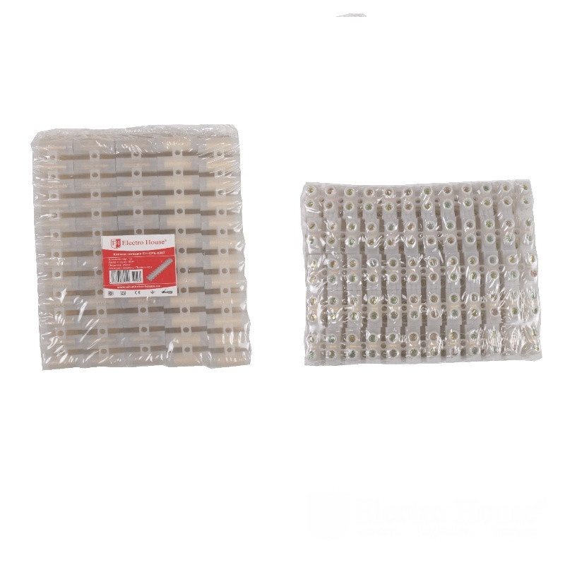 Клеммная колодка 25 мм2 60A, полиэтилен Днепр - изображение 1