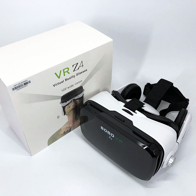 3D шлем VR, Очки 3D для андроида, Очки для телефона ВР бокс виртуальной реальности box OP-96 Киев - изображение 2