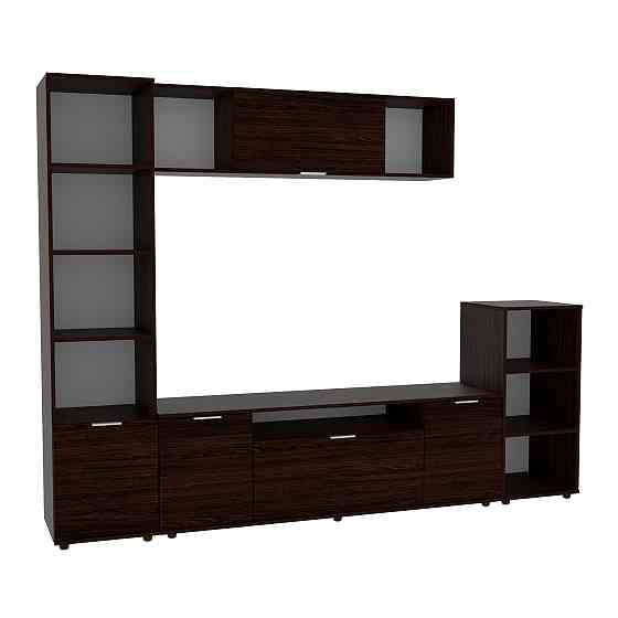 Стенка в гостиную Ketrin-4, Венге Магия, 2440х425х1880 Львов