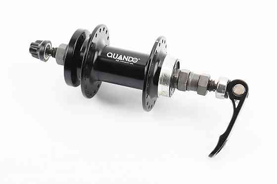 Втулка задня MTB алюмінієва 14Gx36H під вільнобіг, Disk-brake, кріпл. ексцентрик, чорна KT-TD7R Київ