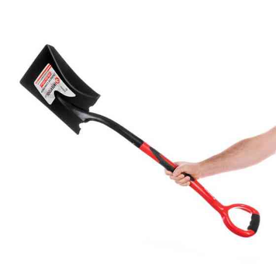 Лопата совкова, ручка з фібергласу, 238×282×1050 мм INTERTOOL FT-2014 Киев