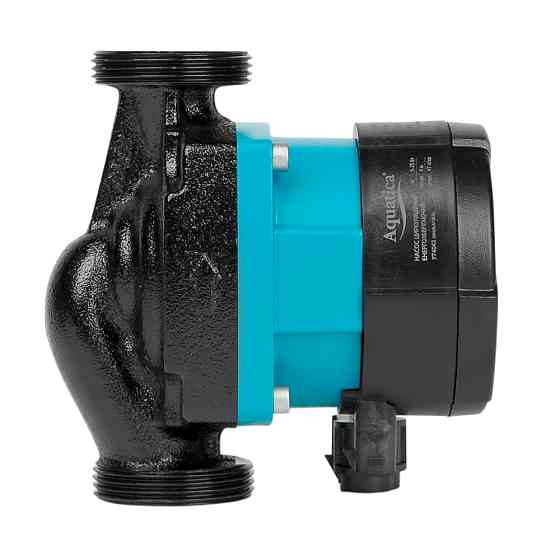 Aquatica Насос циркуляционный энергосберегающий 5-25Вт Hmax 4м Qmax 47л/мин Ø1½" 130мм + гайки Коломия