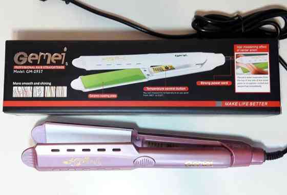 Щипці для завивки Волосся - 2957 (Відеоогляд) Дніпро