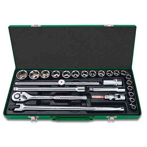 Набір інструменту дюймового TOPTUL 1/2" 25ед. (12-гр.) GCAD2514 Одеса