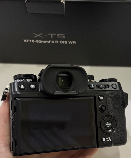 Фотокамера беззеркальная Fujifilm X-T5 + XF 16-80 F4 Kit Black Харьков - изображение 2