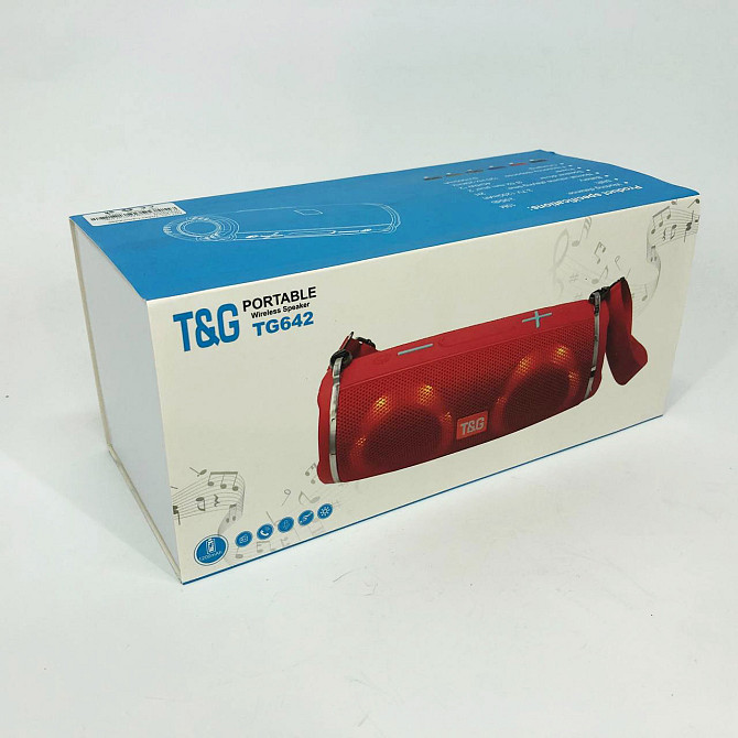 Колонка з підтримкою bluetooth TG642, Потужна колонка блютуз з підсвічуванням, Колонка KQ-795 для вечірки Київ - фото 9