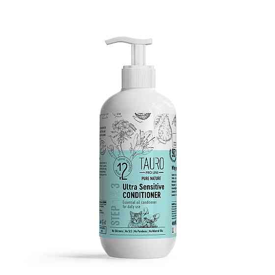 Tauro Pro Line Pure Nature Ultra Sensitive Conditioner Кондиціонер для собак та котів з чутливою шкірою, 400 мл Киев