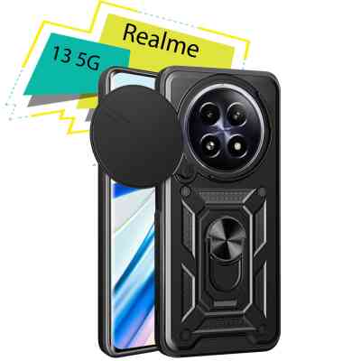 Чехол для мобильного телефона BeCover Military Realme 13 5G Black (713075) Винница