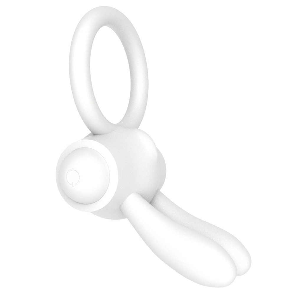 Ерекційне кільце - Power Clit Cockring Rabbit White Sex Aura Київ - фото 5