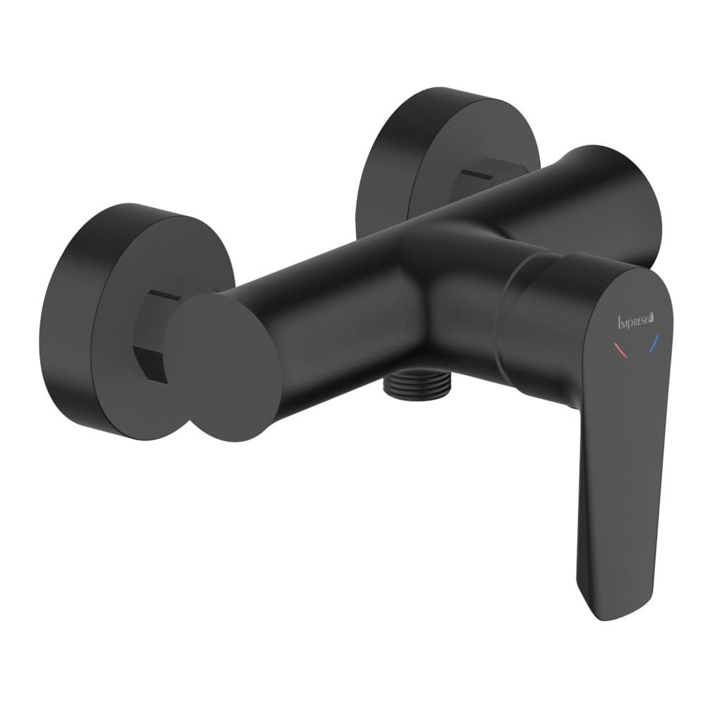 Змішувач для душу IMPRESE VACLAV (f03306410AA) чорний Київ - фото 1