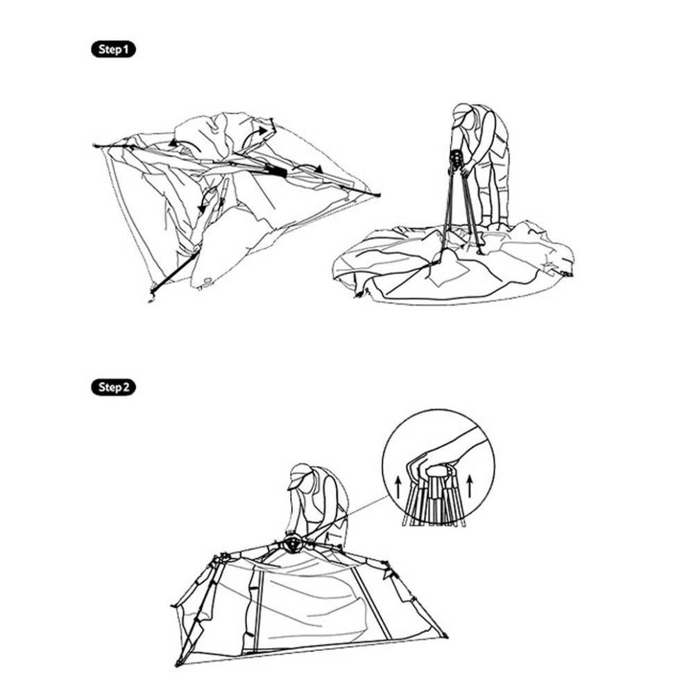 Тент для кемпинга Naturehike CNK2450WS021 (Бежевый) Винница - изображение 2