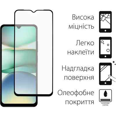 Скло захисне Dengos Full Glue Xiaomi Redmi A5 (black) (TGFG-399) Вінниця