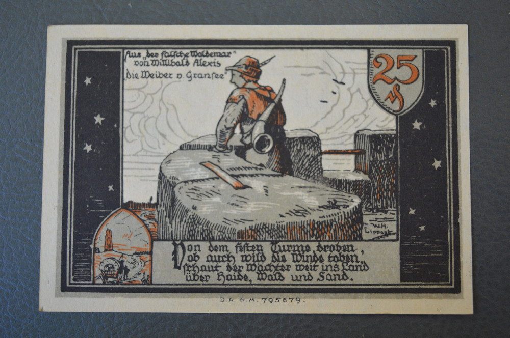 Німеччина Нотгельд 25 Pf 19..р.( 9) Полтава - фото 1