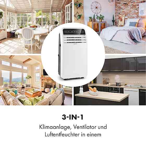 Мобильный кондиционер Metrobreeze New York 7k 7 000 BTU/2,1 кВт EEC Пульт дистанционного управления белый 7 Ровно