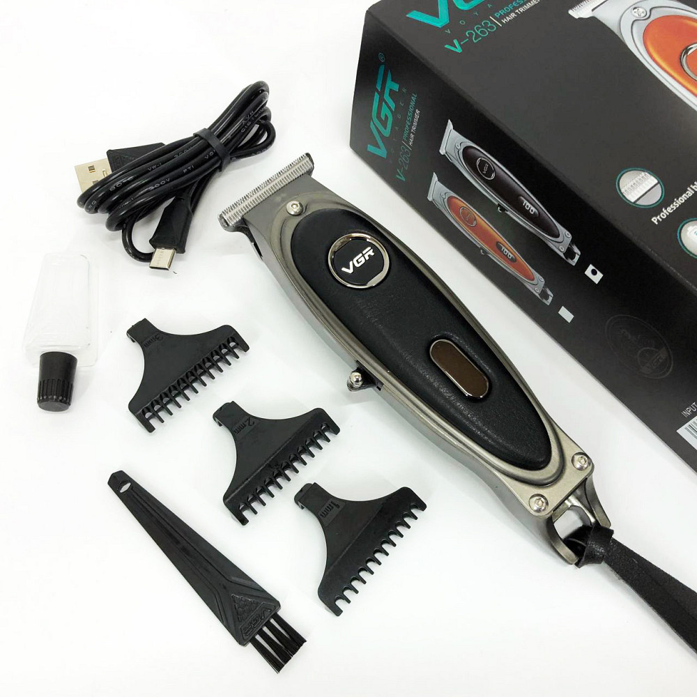 Окантовочная машинка для стрижки аккумуляторная VGR V-263, Электрическая машинка для стрижки бытовая VH-29 Львов - изображение 3