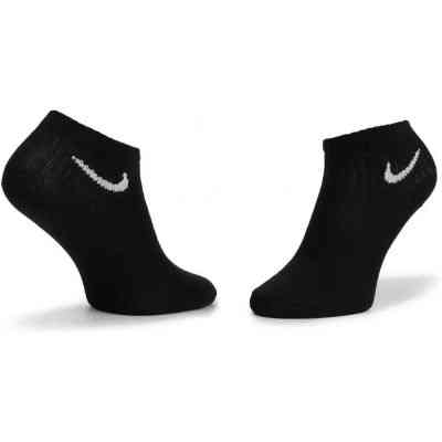 Шкарпетки Nike U NK EVERYDAY LTWT ANKLE 3PR SX7677-010 46-50 3 пари Чорні (888407237454) Вінниця