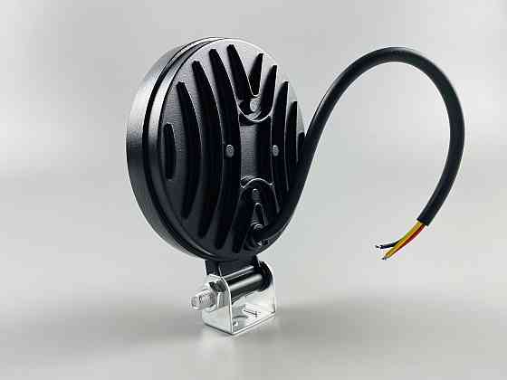 Фара-LED робоча додаткова 48W 6000K прожектор, Фара LED кругла світлодіодна  Led chip 3030 стробоскоп Мукачево