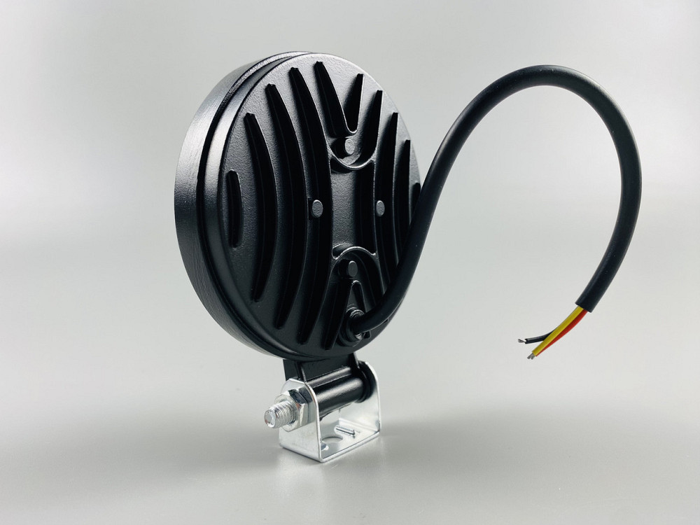 Фара-LED робоча додаткова 48W 6000K прожектор, Фара LED кругла світлодіодна  Led chip 3030 стробоскоп Мукачево - фото 4