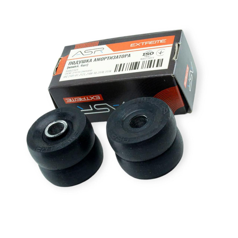 Втулка 2101-2107 переднього (бублик) (к-кт 4 шт) (SS-20) амортизатора Мукачево - фото 1