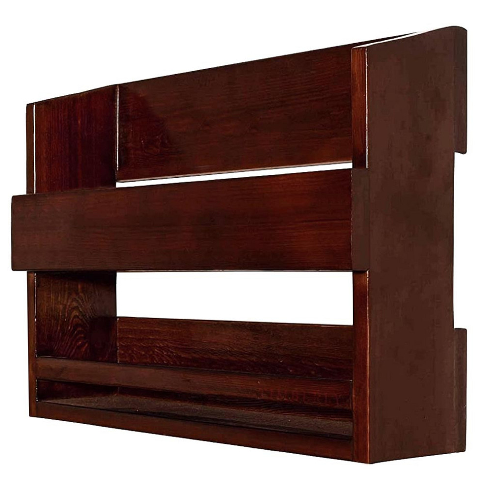 Настенная винная полка 