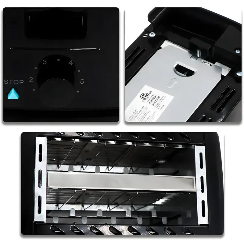 Тостер на 2 тости 1000Вт 2 Slice Toaster BITEK BT-263 Одеса - фото 3