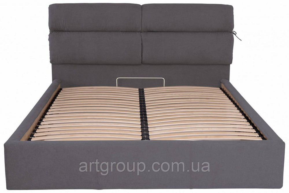 Ліжко Edinburgh Standart 120 х 190 см Місті Dark Grey Темно-сірий Дніпро - фото 18