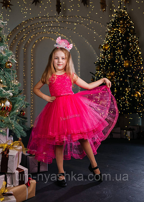 Цукерка Костюм цукерки Дитяча святкова сукня + обруч Кривий Ріг - фото 1