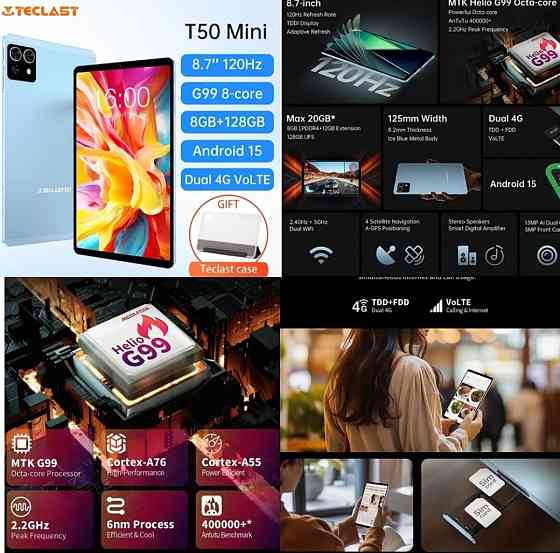 Планшет Teclast T50 Mini 8,7