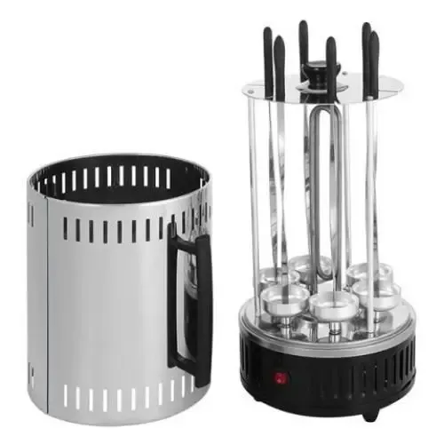 Электрошашлычница Domotec Bbq шашлычница Domotecg MS-7781 1000W Коломыя - изображение 4