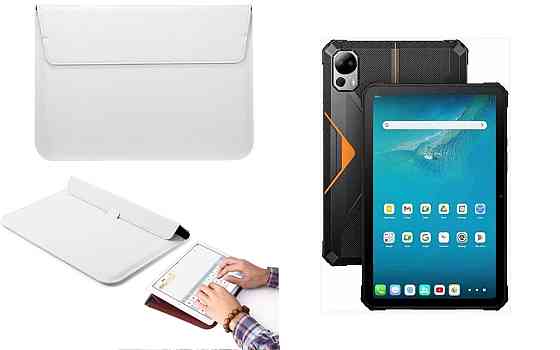 Чохол-конверт VitoCase для Fossibot DT1, DT1 Lite, з функцією підставки для планшета Білий Київ