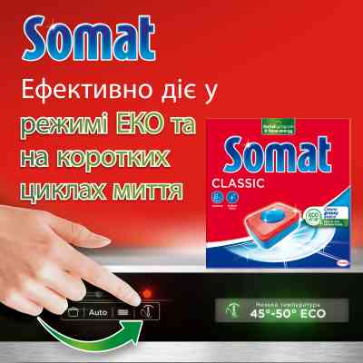 Таблетки для посудомийних машин Somat Classic Power 95+95 шт. (9000101821406) Вінниця