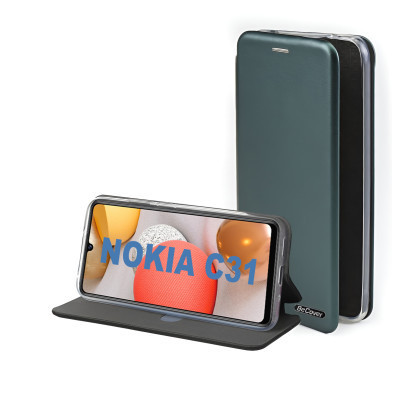 Чехол для мобильного телефона BeCover Exclusive Nokia C31 Dark Green (710247) Винница - изображение 6