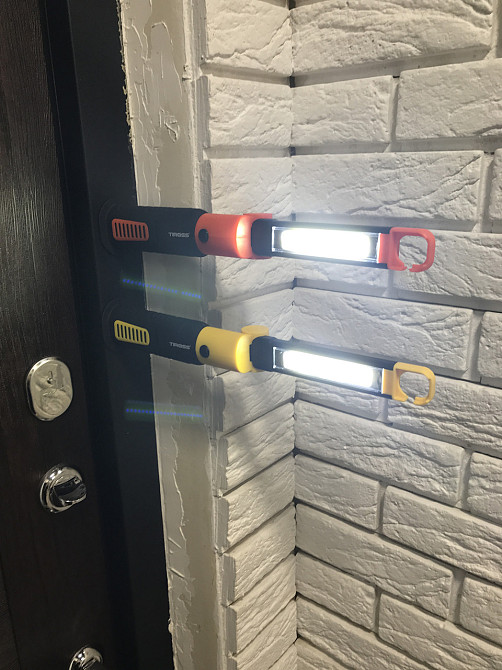 Фонарик кемпинговый на магните Tiross TS-1846 светодиодный мощный питание: 3хААА (3 батарейки) Каменское - изображение 3