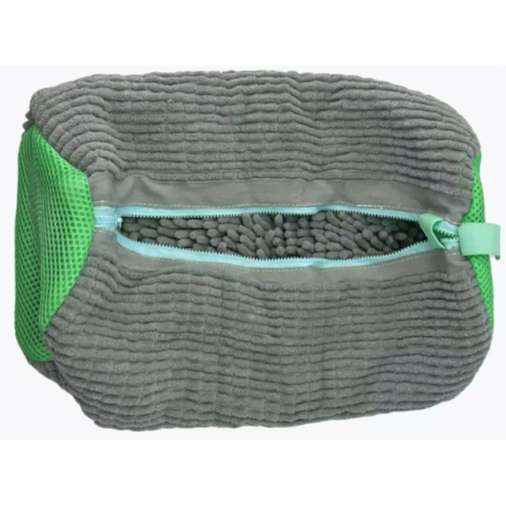 Мішок для прання взуття в пральній машині 39х19см, Сіро-зелений / Сітка для кросівок / Сумка для прання делікатних тканин Київ - фото 10