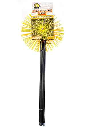 Набір для чищення димоходу Savent, щітка 400 мм Київ