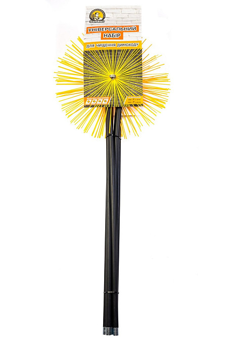 Набір для чищення димоходу Savent, щітка 400 мм Київ - фото 2