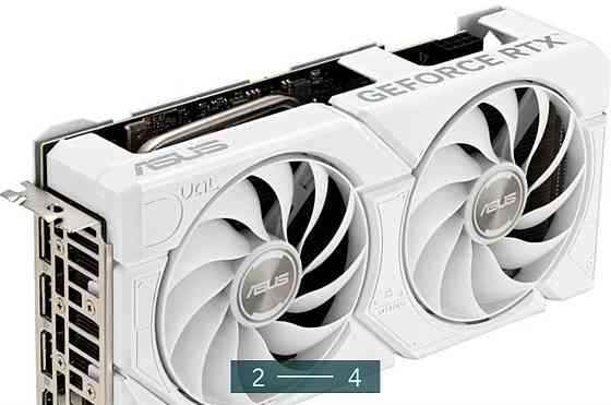 Відеокарта ASUS Dual GeForce RTX 4060 EVO-White 8Gb. Київ