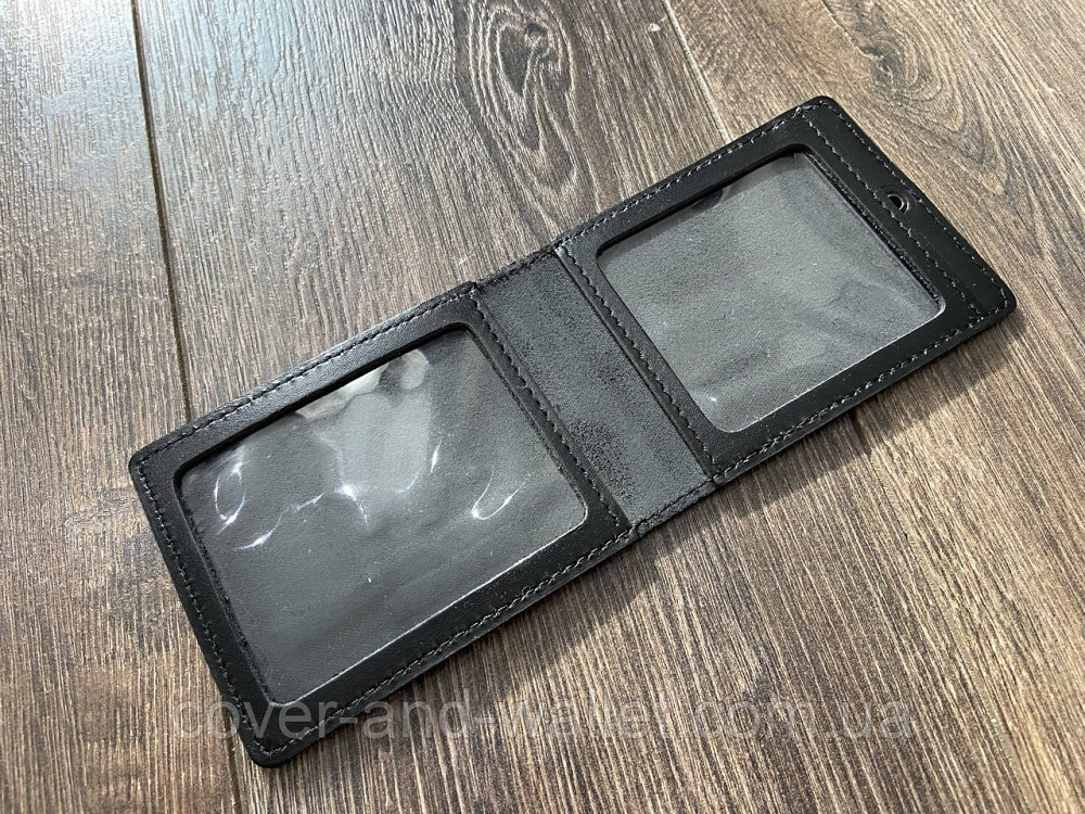 Обкладинка на посвідчення УДО (Управління державної охорони) Чорний Київ - фото 5