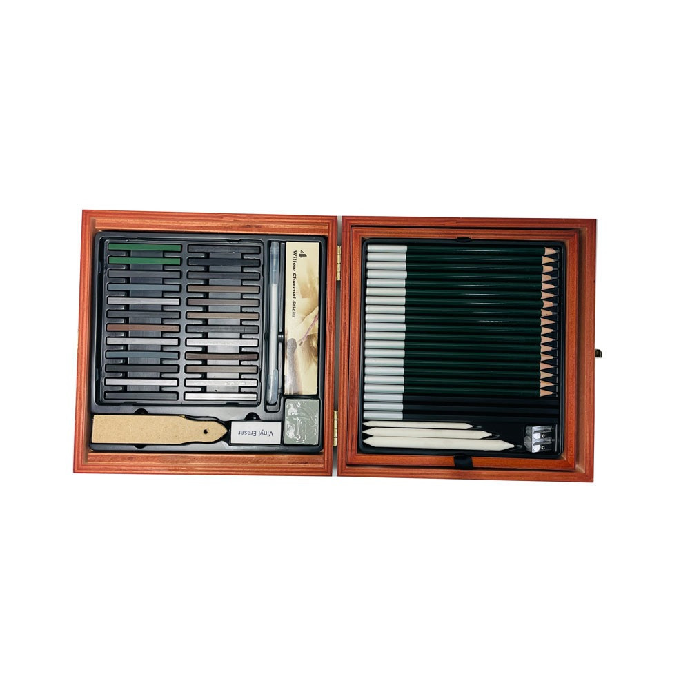 Набір для малювання та живопису, 58 предметів, аксесуари для малювання та ескізів, професійний художній набір Кам'янець-Подільський - фото 6