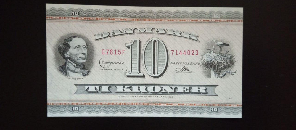 Denmark Дания - 10 Kroner Полтава - изображение 1