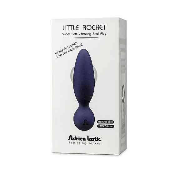 Анальна вібропробка Adrien Lastic Little Rocket макс. діаметр 3,5 см, soft-touch Sex Aura Київ